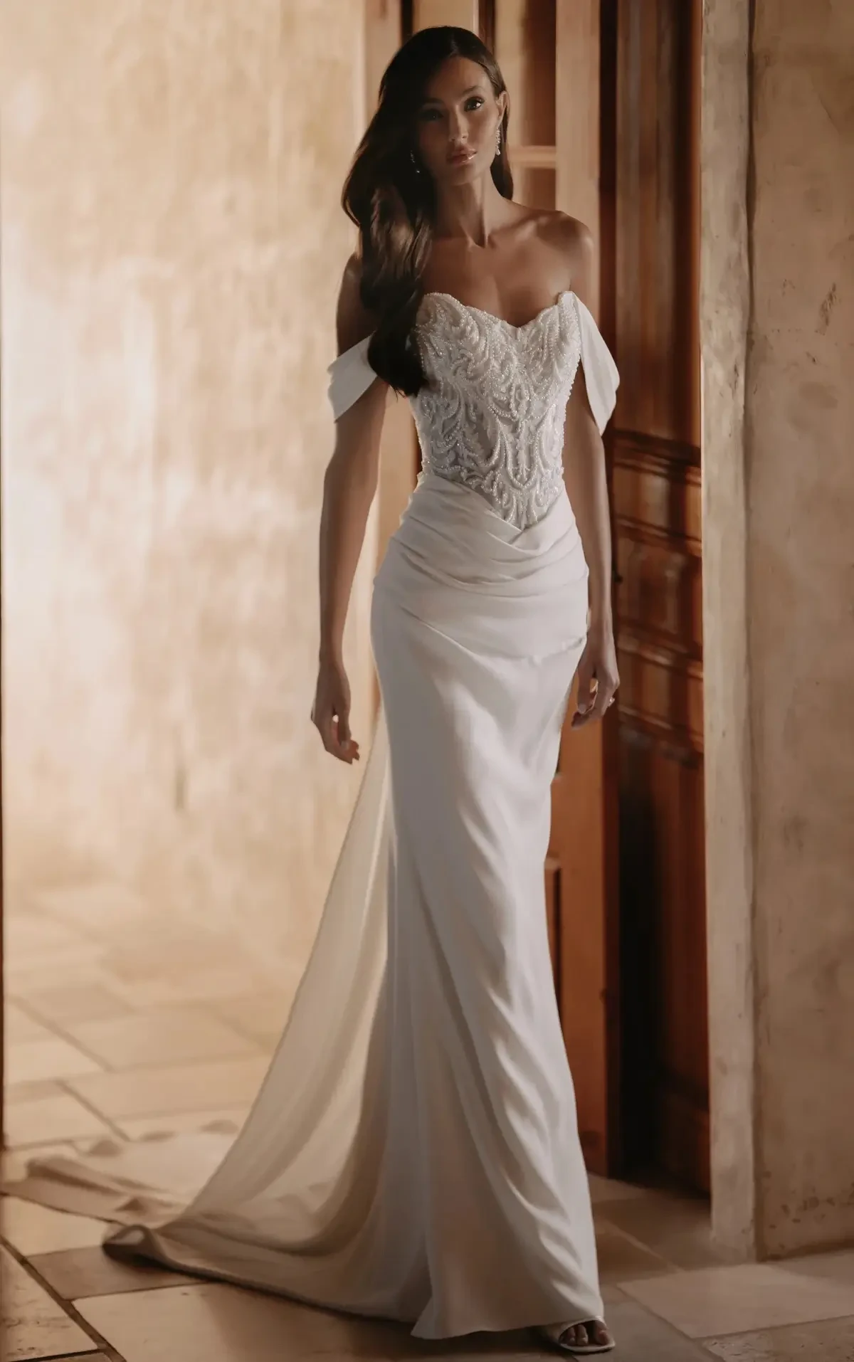 Couture Artistry &amp; Effortless Sophistication: 2026 Martina Liana Gowns. Desktop Image