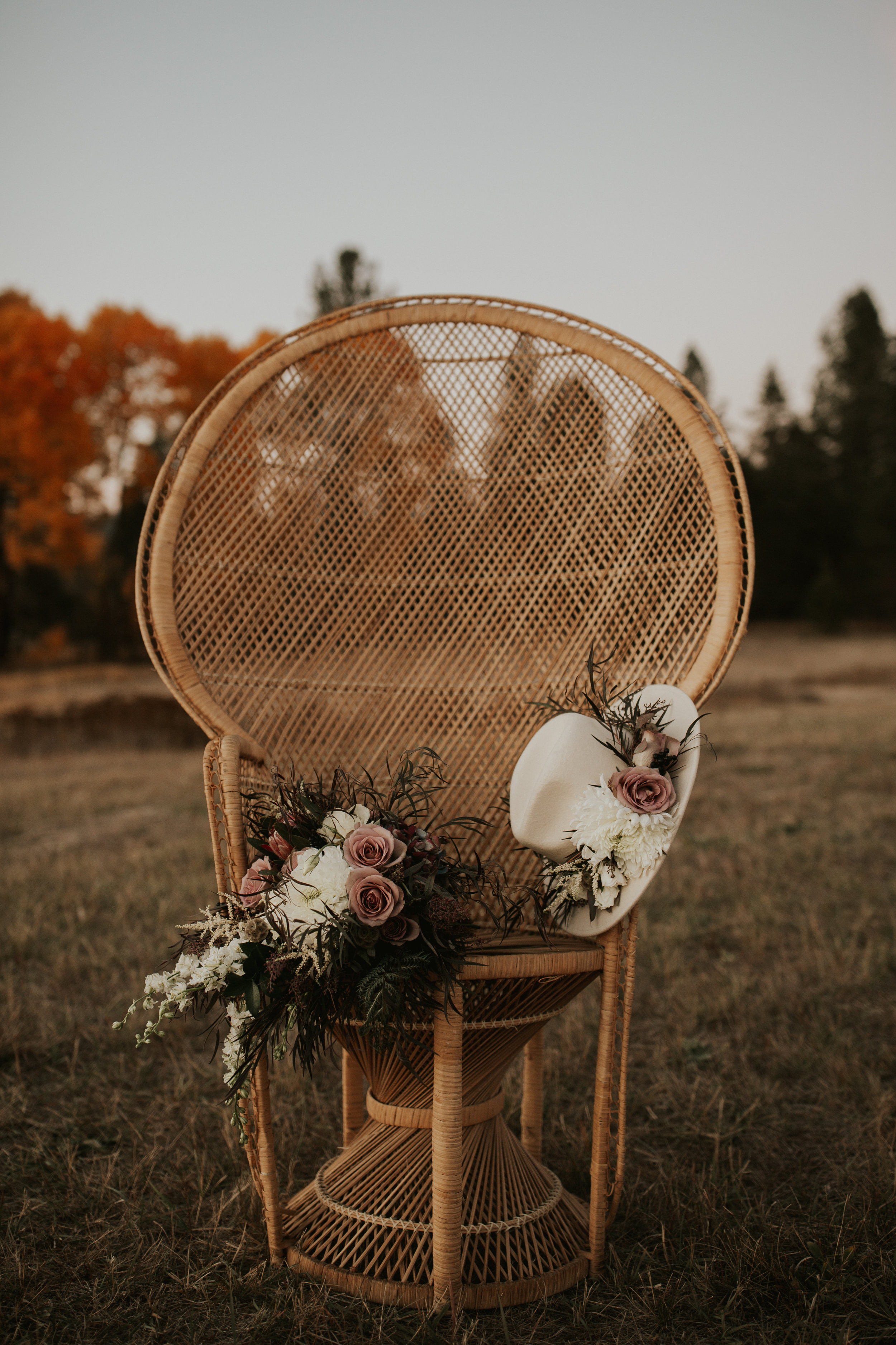 peacock chair bridal photo shoot image spokane