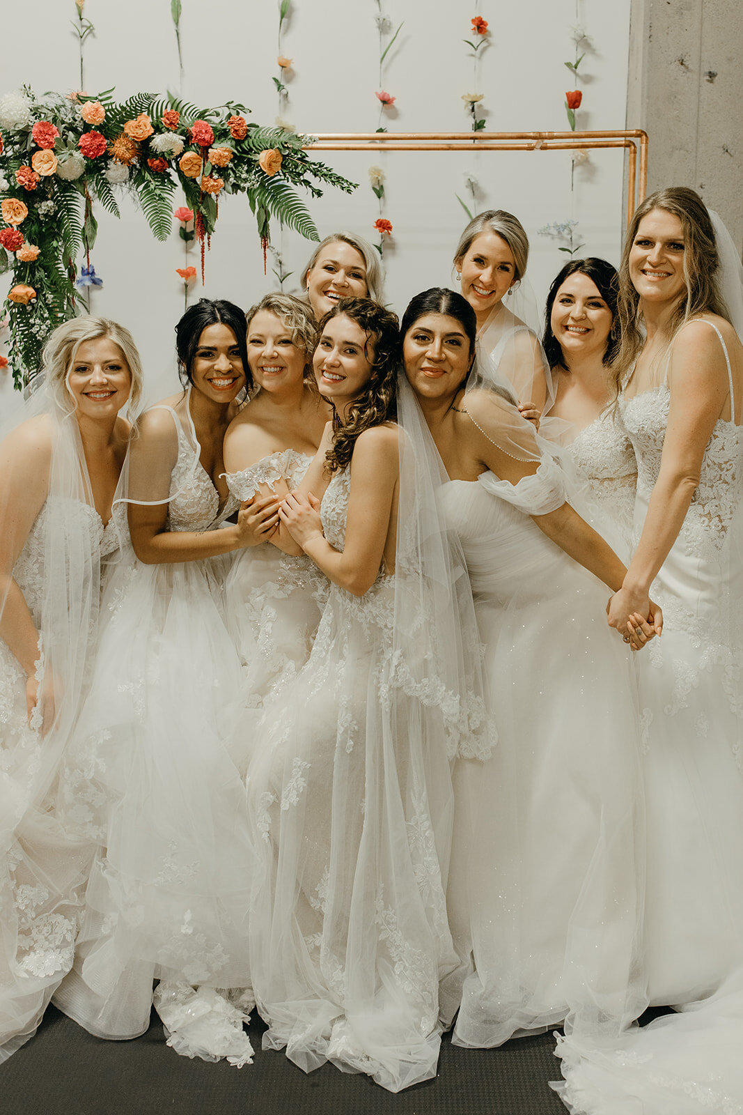 spokane bride wedding plus size dress fashion show