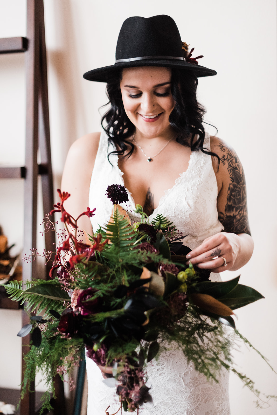 winter bride spokane black hat