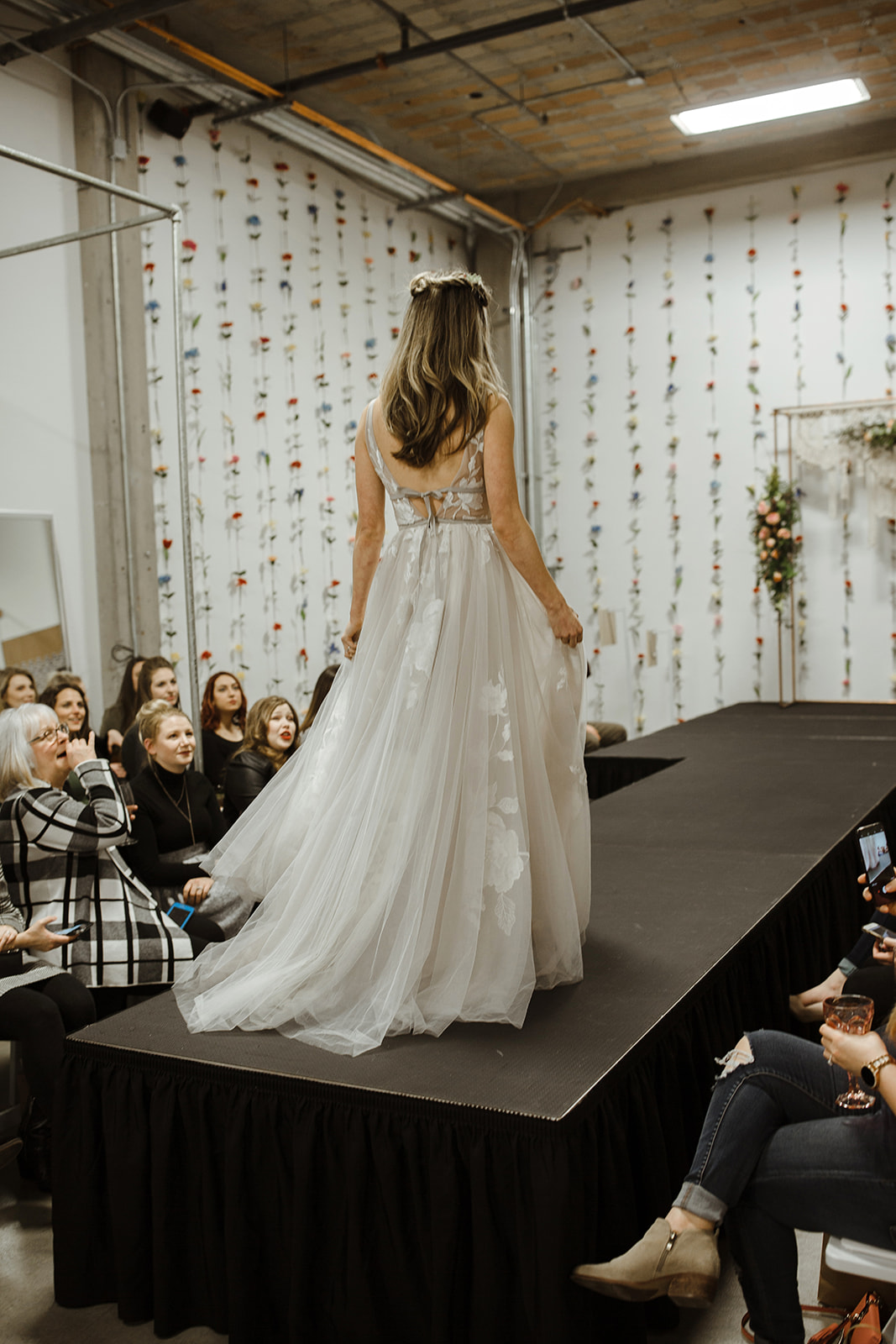 spokane wedding dress fashion show bride model