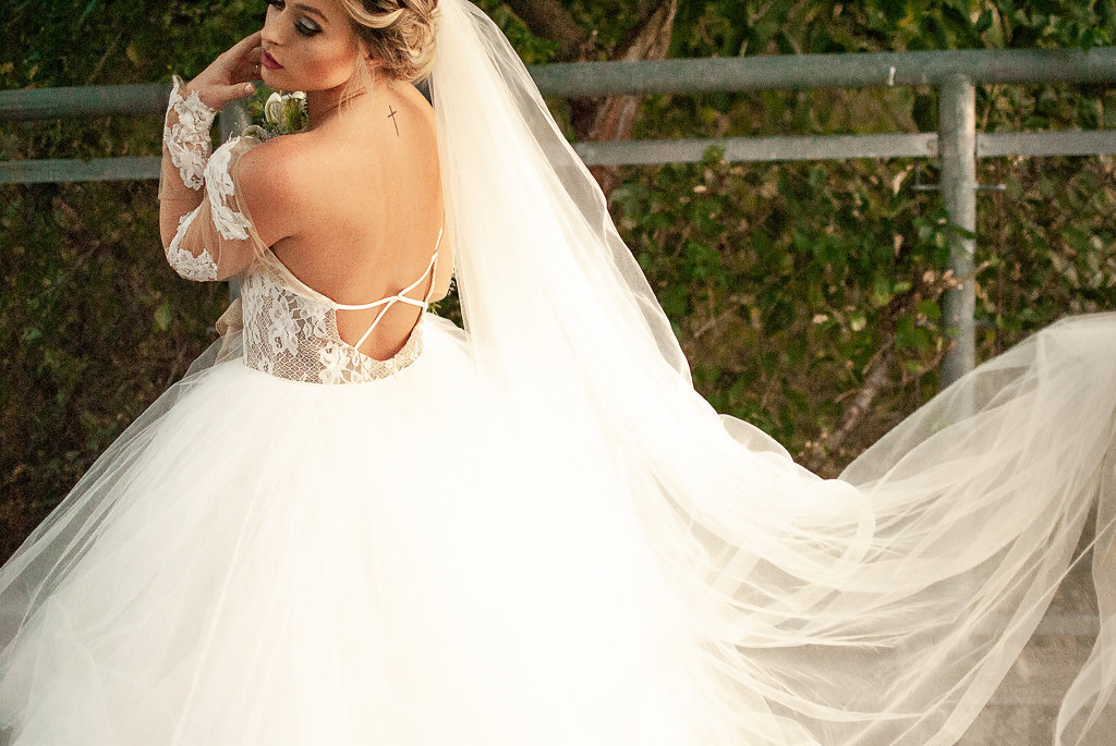 Spokane wedding Dress Blush Hailey Paige gown