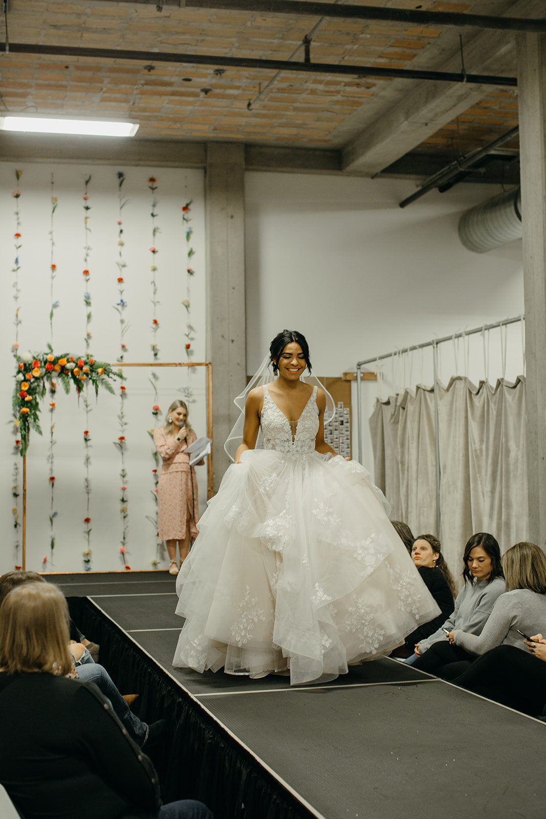 spokane bride wedding dress fashion show