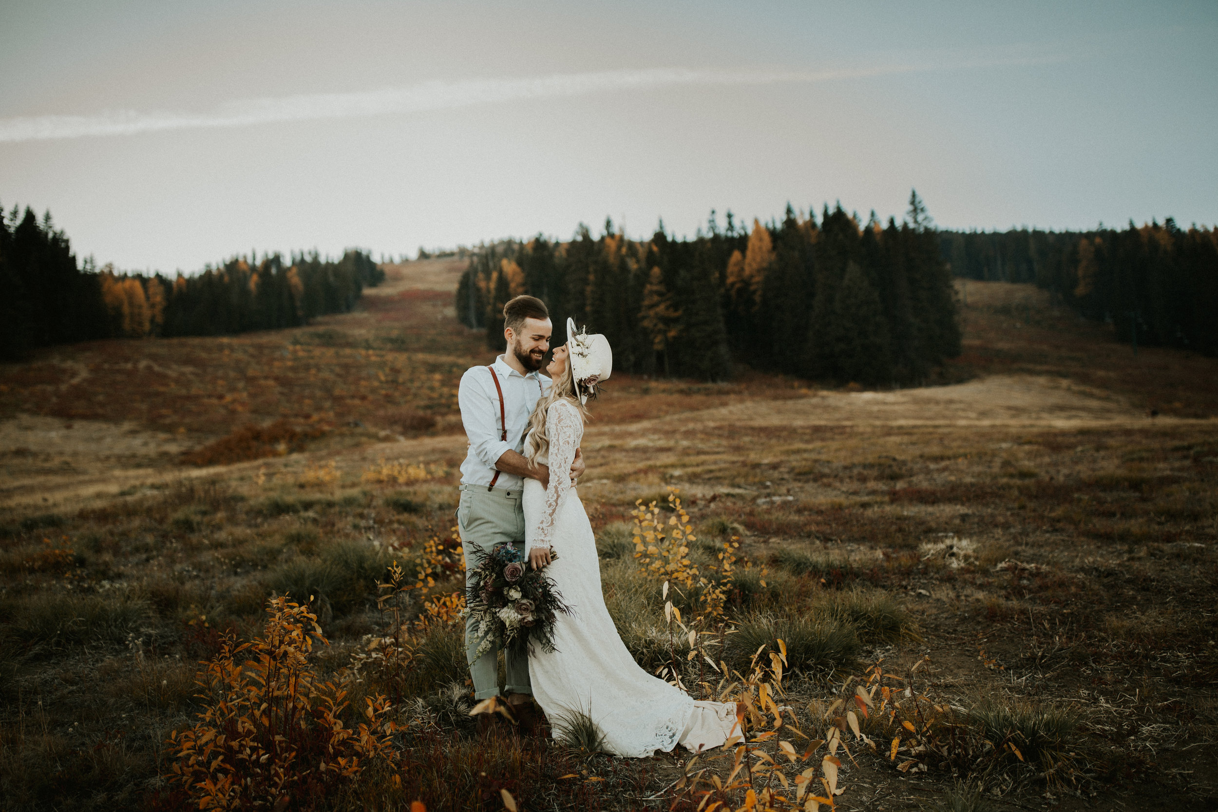 bridal spokane photo shoot bride and groom