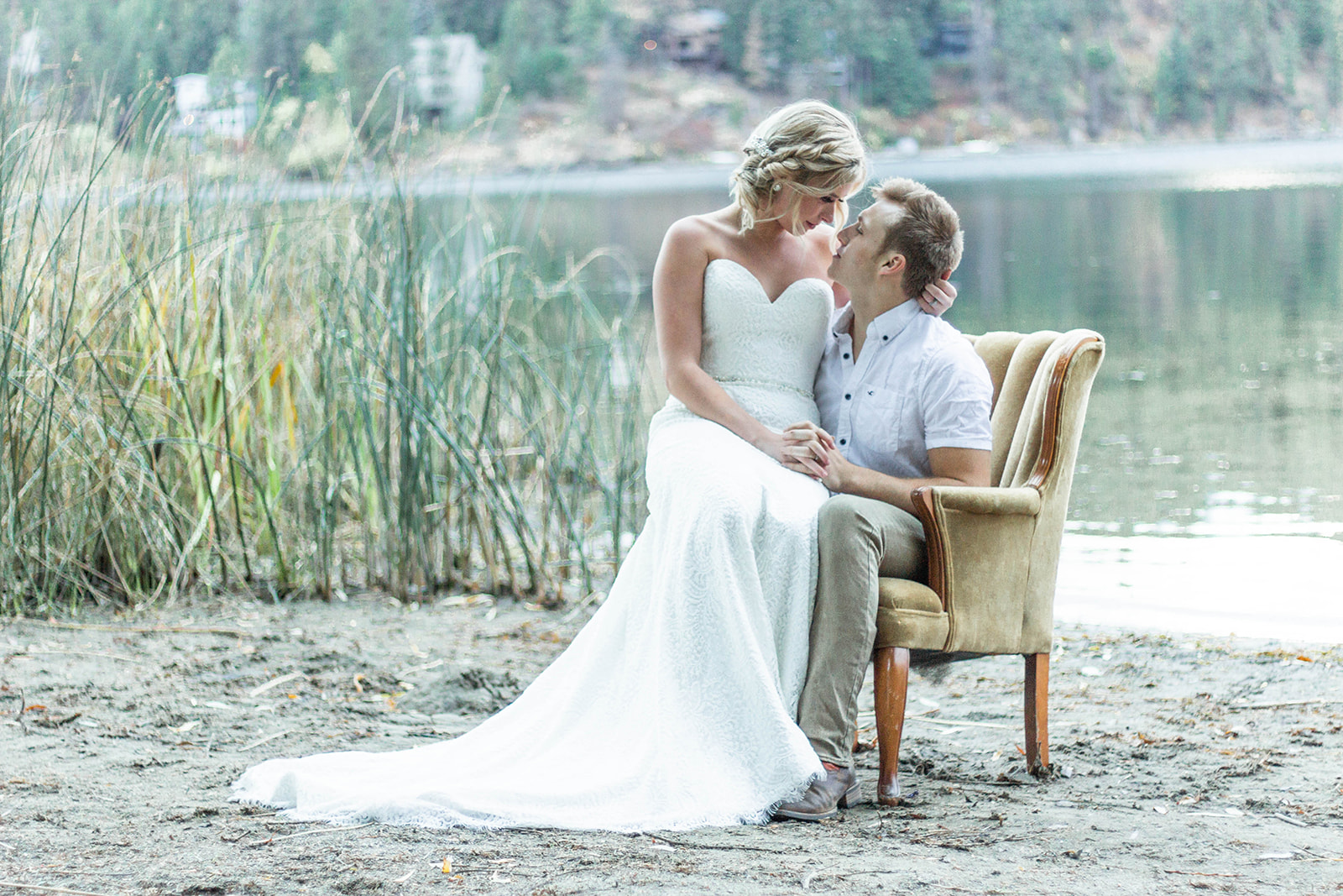 Liberty Lake Washington Wedding Dress Photo shoot 6