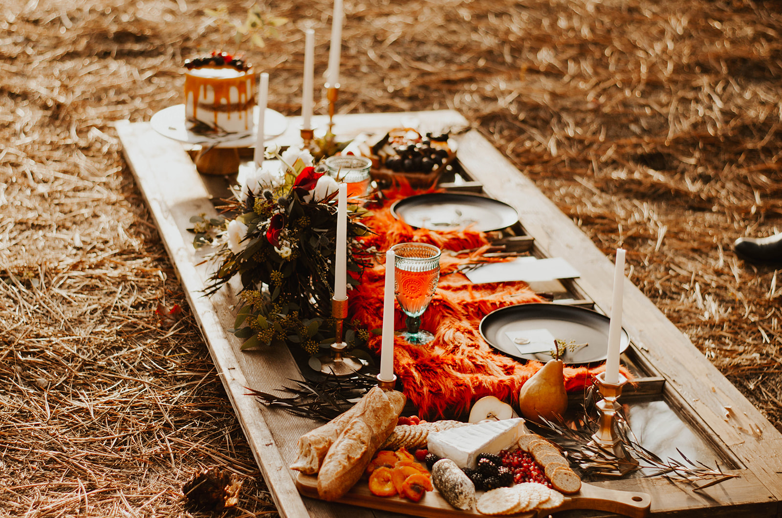 spokane wedding elopement plated meal image