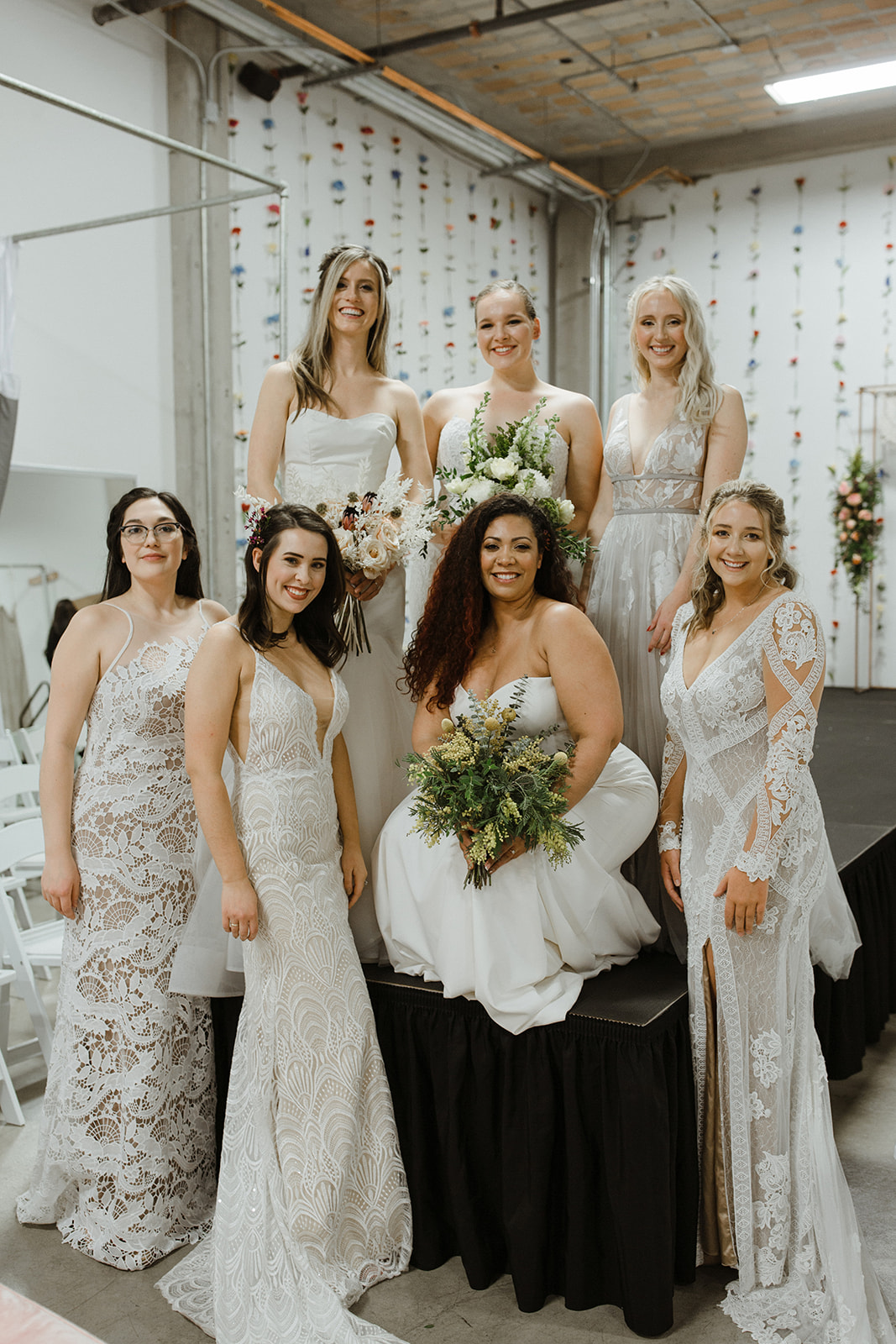 spokane wedding dress all models post fashion show