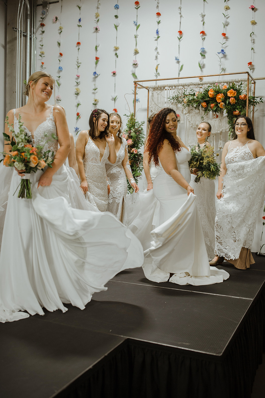 spokane wedding dress all brides fashion show dancing runway