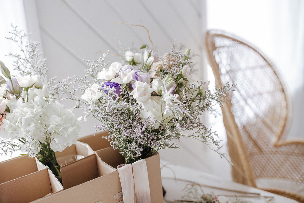 spokane floral bouquet for wedding bride