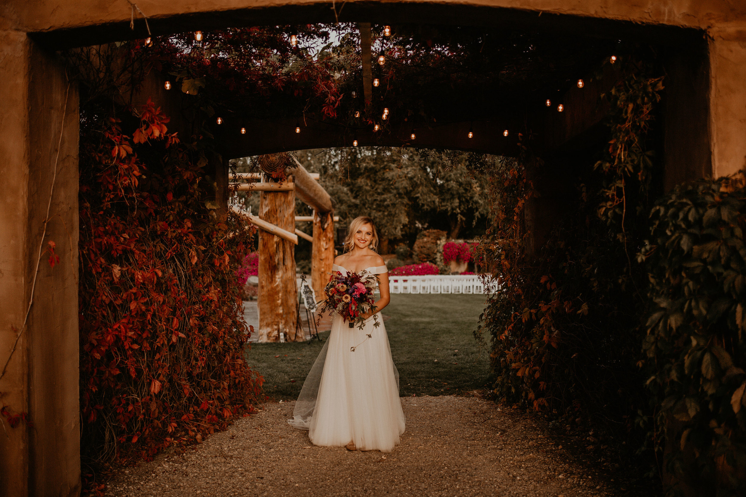 fall wedding venue bride spokane