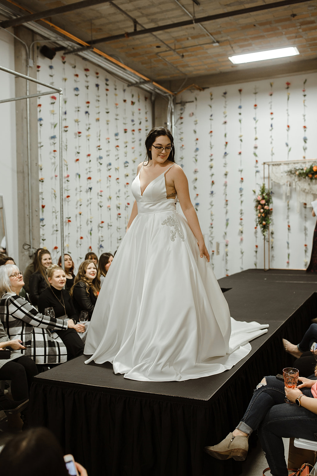spokane wedding dress bride model fashion show