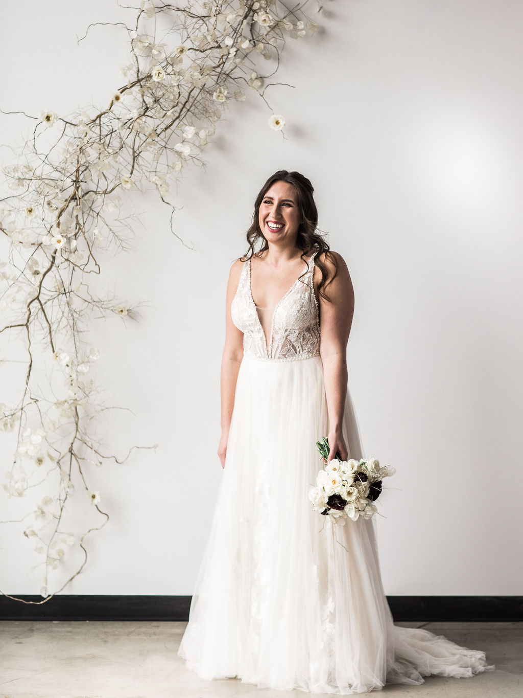 Romantic bridal wedding gown spokane