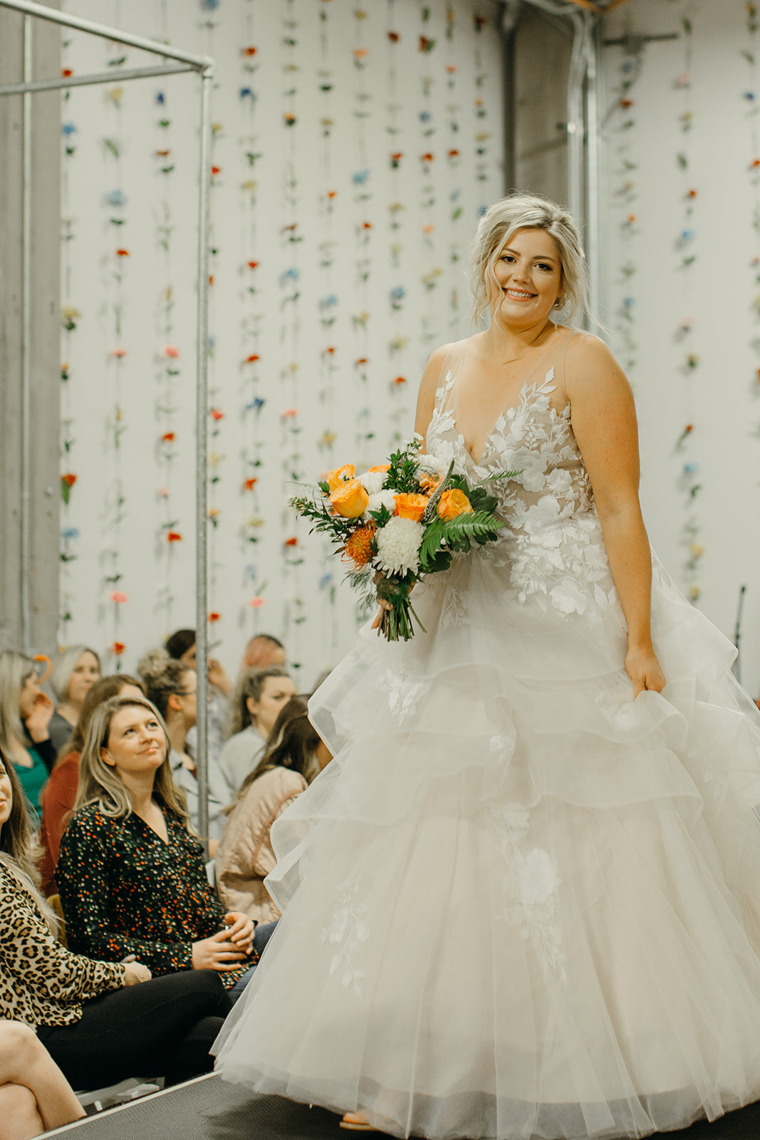 spokane plus size bride wedding dress fashion show