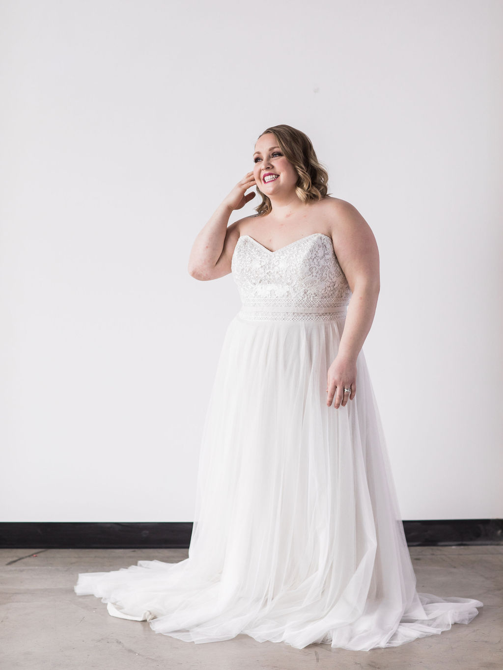 Plus size bride wedding dress spokane