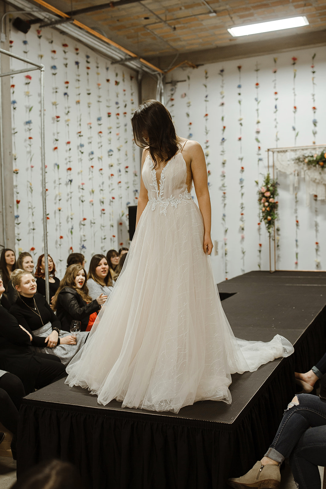spokane wedding dress fashion show bridal model