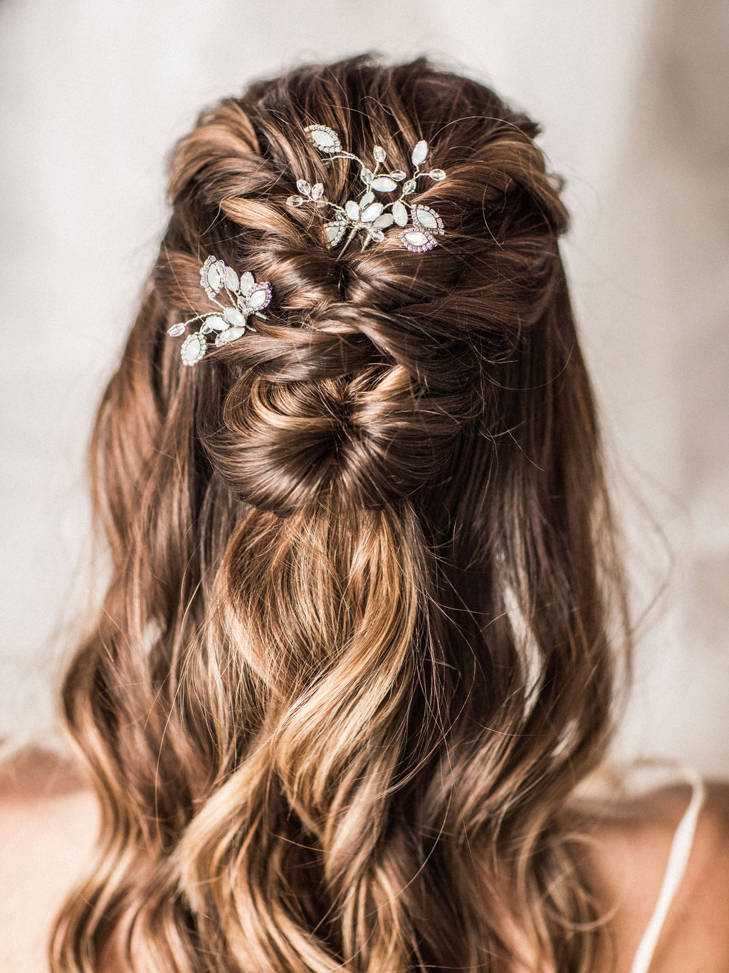 Sara Gabriel veils accessories bridal hair spokane