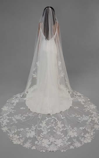 Essense of Australia "Kennedy" Veil AVL0087 #0 default Ivory thumbnail