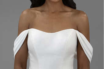 Essense of Australia "Giselle" Straps AST0016 #0 default Ivory Color? thumbnail