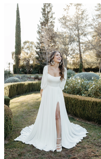 Stella York "Sawyer" Dress and Sleeves #0 default Ivory thumbnail