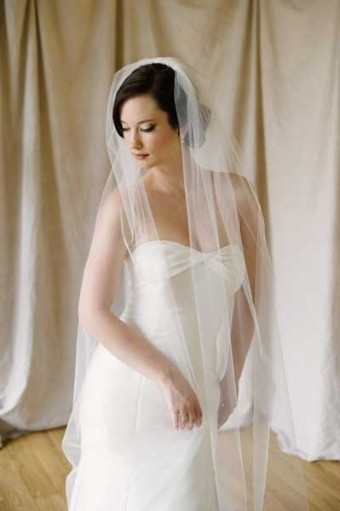 Sara Gabriel Lauren Veil #3 default Pale Ivory thumbnail