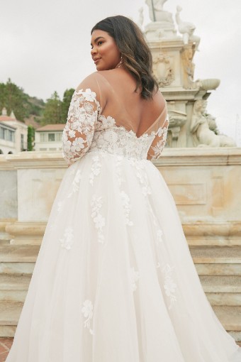 Stella York "Sadie" #3 Ivory/Biscotti Color? thumbnail