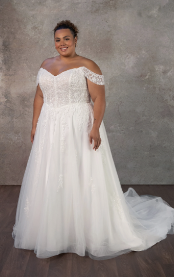 Essense of Australia "Hayes" #5 Ivory/Biscotti thumbnail