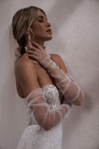 Made With Love Tulle Gloves - Made With Love #0 default Ivory thumbnail