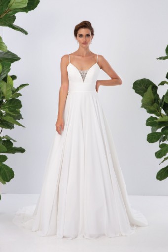 Evermore "Theresa" 55038- Dearly Gown #0 default Ivory thumbnail