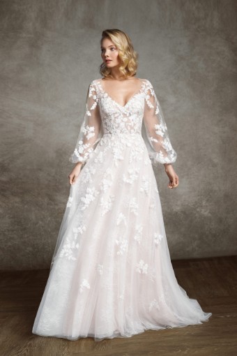 Evermore "Taya" 55059 Evermore - Dearly Sample #0 default Vintage Rose/Ivory/Nude thumbnail