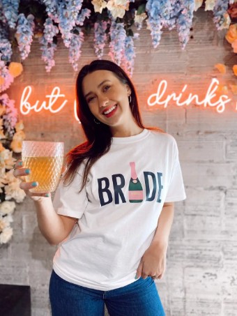 Bridal Goodies Champagne Bride Tee #0 default thumbnail
