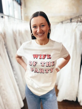 Bridal Goodies Wife of the Party Tee #0 thumbnail