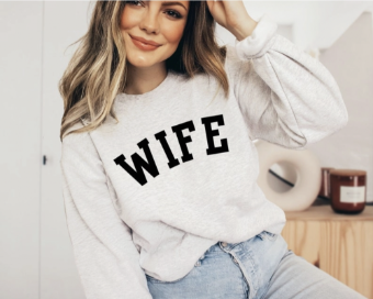 Bridal Goodies Wife Sweatshirt #1 thumbnail