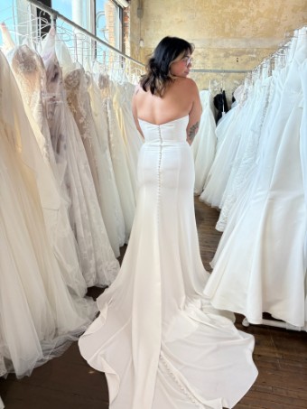 Evermore "Amara" #1 Ivory Crepe thumbnail