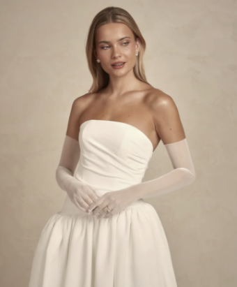 Made With Love Sheer Gloves #0 default Ivory thumbnail