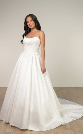 Stella York "Lottie" #2 Ivory thumbnail