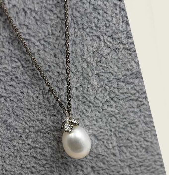 Ti Adoro Jewelry 20952 Freshwater Pearl Chrystal Necklace #0 default Freshwater Pearl thumbnail