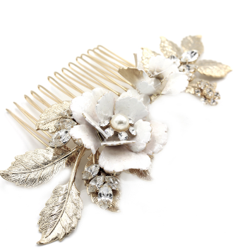 Ti Adoro Jewelry HP1103 Floral Spray Headpiece #0 default Metal thumbnail
