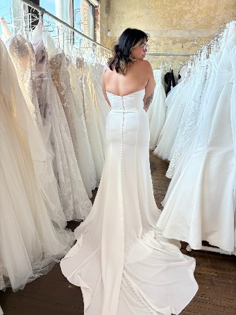 Evermore "Amara" #1 Ivory Crepe thumbnail
