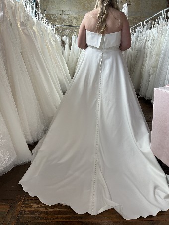 Evermore "Ainsley" #2 Ivory Soft Satin thumbnail