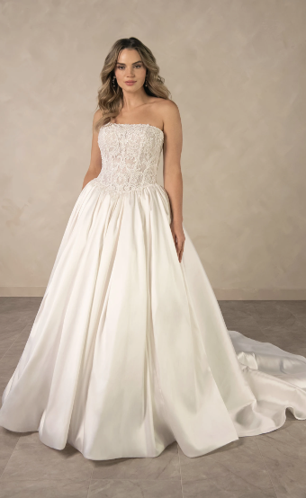 Essense of Australia "Kendra" #2 Ivory thumbnail