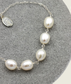 Ti Adoro Jewelry 30952 French Wire Pearl Bracelet #0 default Metal thumbnail