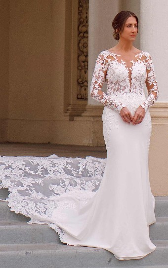 Essense of Australia "Portia" D3379 Essense of Australia - Dearly Sample #0 default Ivory thumbnail