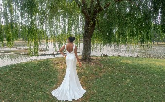 Essense of Australia "Kimberly" Essense of Australia - Dearly Sample #3 Ivory thumbnail