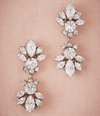 Ti Adoro Jewelry 12391 Double Drop Earrings w/ Navettes #0 default Metal thumbnail