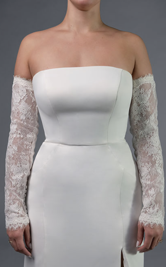 Essense of Australia "Poppy" Sleeves #0 default Ivory thumbnail