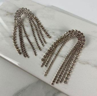 Ti Adoro Jewelry 15380 Fringe Earrings (Large) #0 default Metal thumbnail