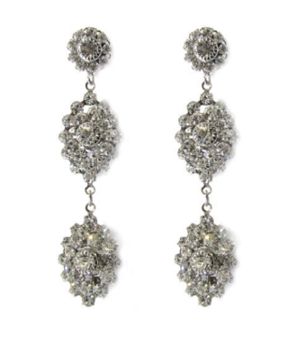 Ti Adoro Jewelry 11082 Double Drop Earrings #0 default Metal thumbnail