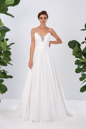 Evermore "Theresa" 55038- Dearly Gown #0 default Ivory thumbnail