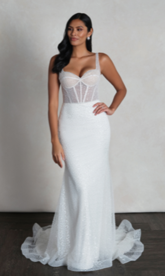 Evermore "Tristen" 55149 Unlined Evermore - Dearly Sample #0 default Ivory/Ivory/Nude thumbnail