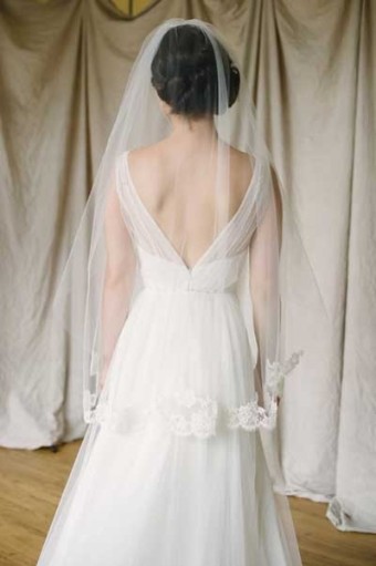 Sara Gabriel Mackenzie Veil #0 default Pale Ivory thumbnail